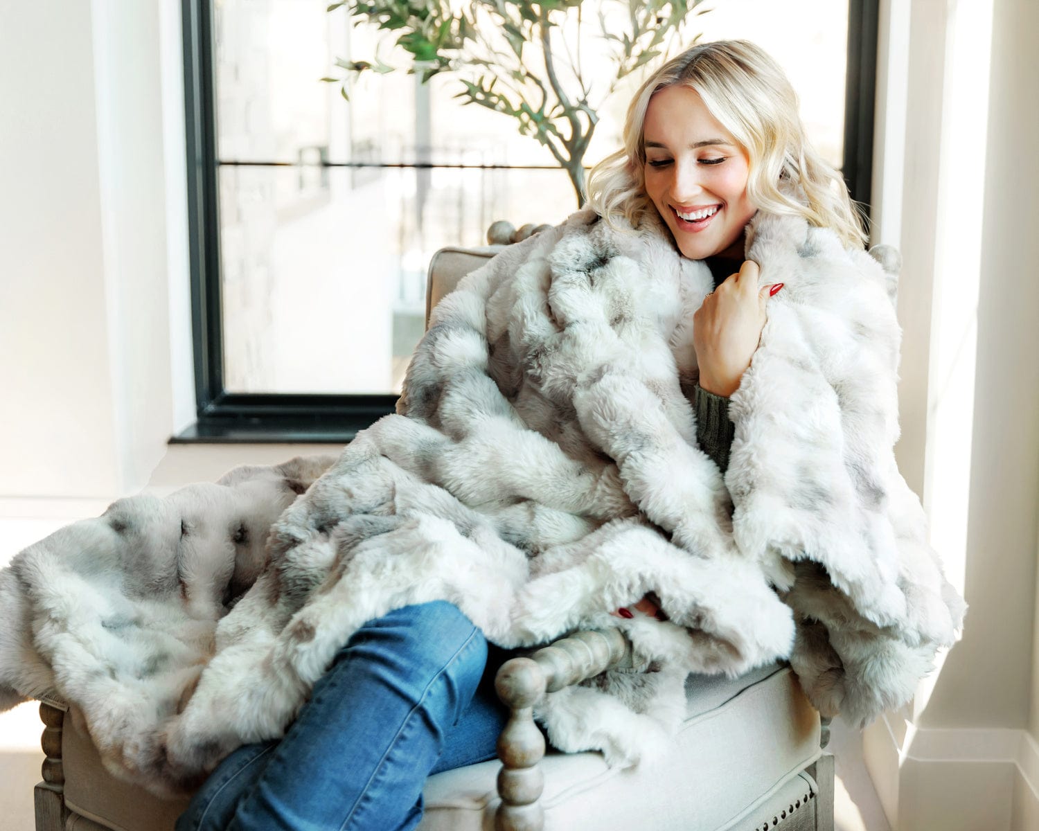 Premium Cloud Angora Blanket - Image 3