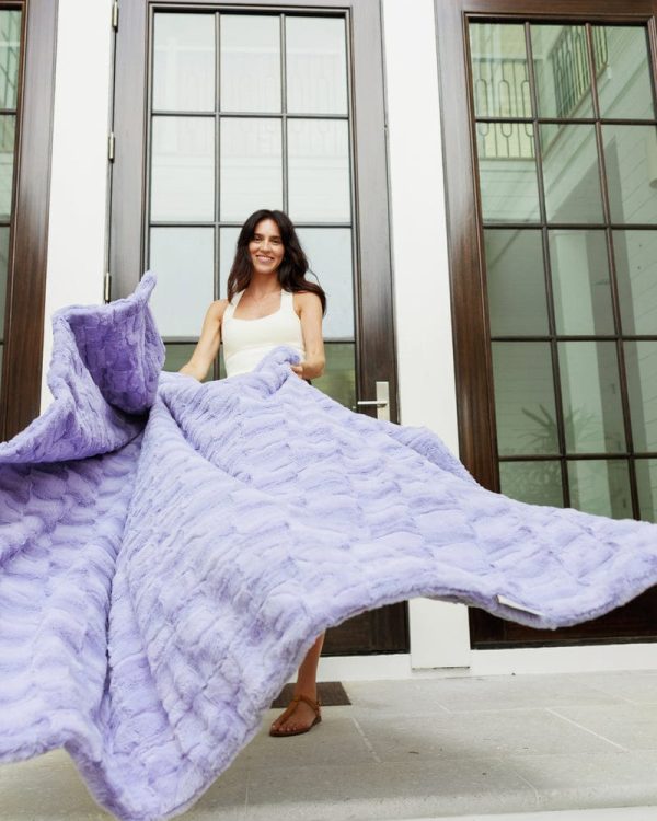 Posh Sorbet Lilac Blanket