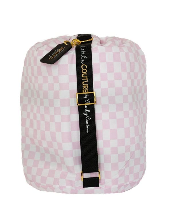 Sleeping Bag - Pink Check