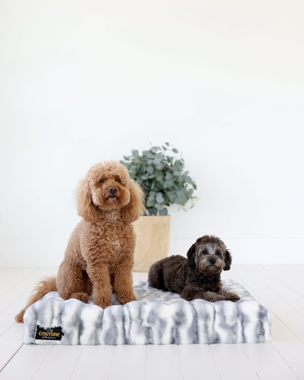 Cloudy Day Blue Pet Crate Pad