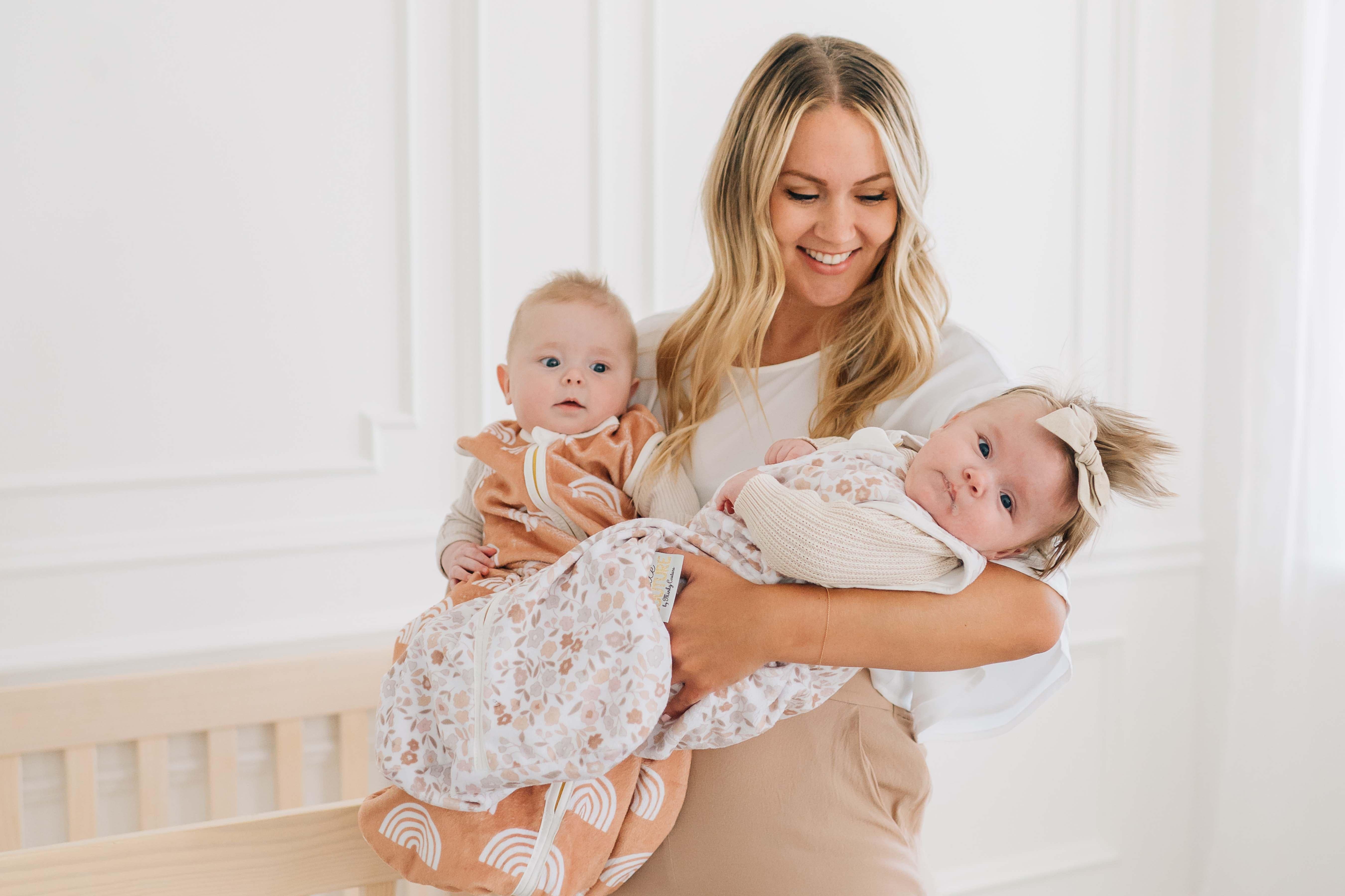 Dainty Floral Wearable Minky Blanket - Image 6