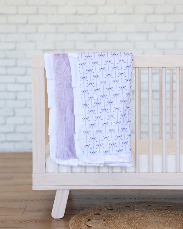 Lilac Ribbon Blanket