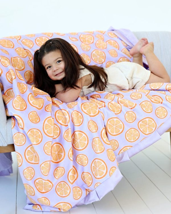 Orange Slices Blanket
