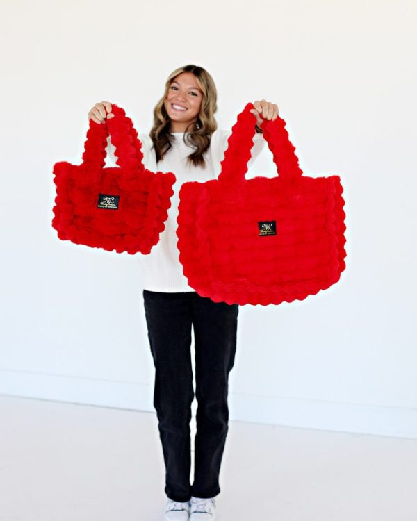 Annie Bag - Ripple Red