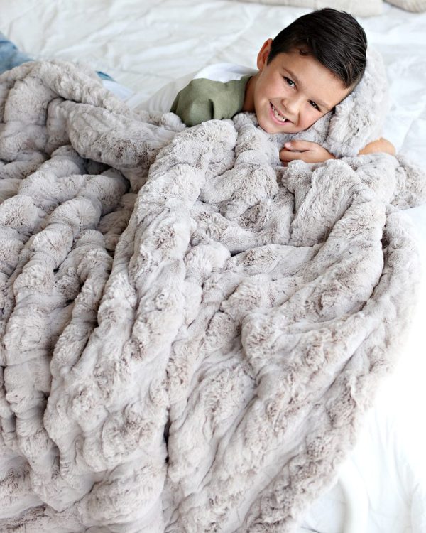 Ultra Sorbet Silver Cloud Blanket