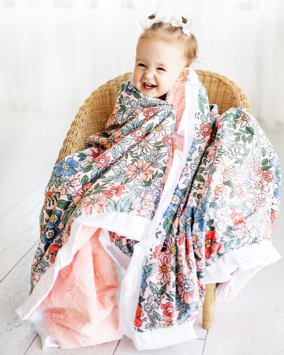 Peach Garden Blanket - Image 5