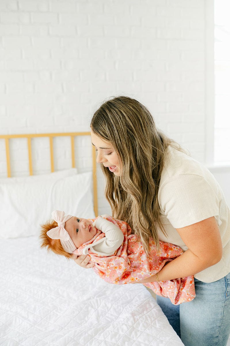 Boho Floral Wearable Minky Blanket - Image 9