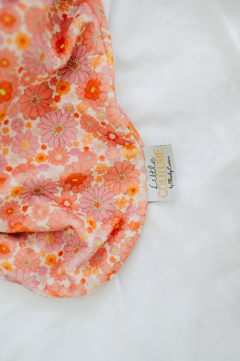 Boho Floral Wearable Minky Blanket - Image 3