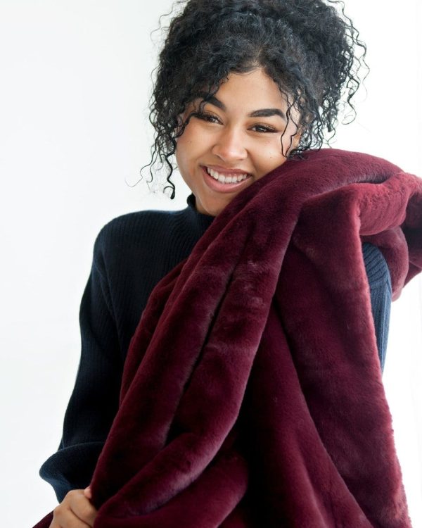 Lush Wine Blanket