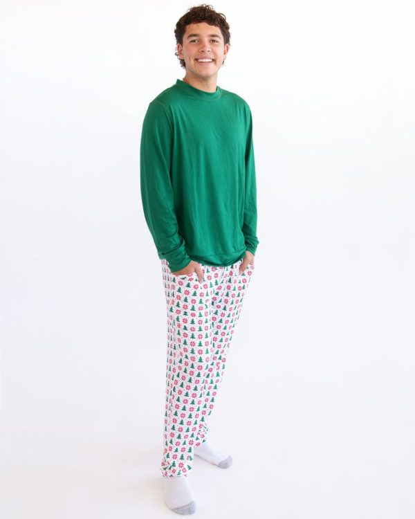 Montage Men's Pajama Top - Green