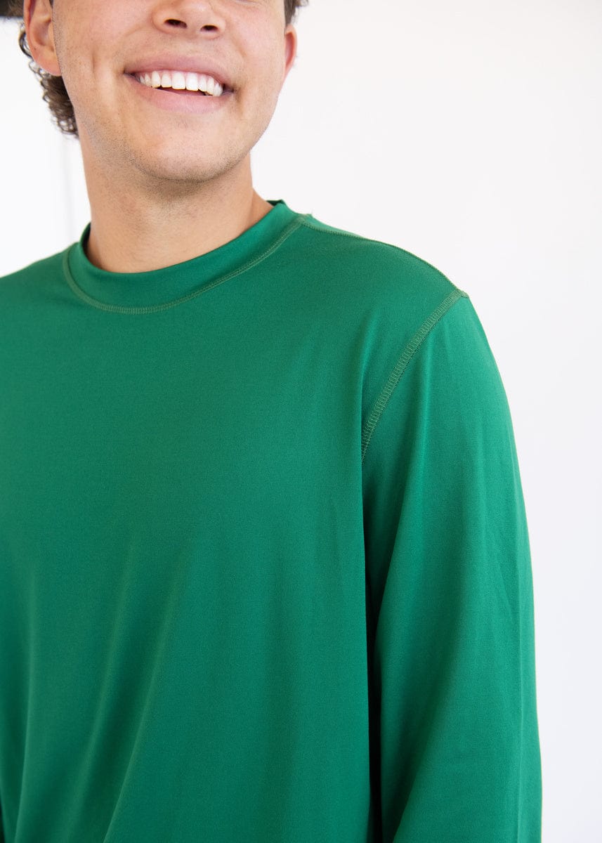 Montage Men's Pajama Top - Green - Image 2