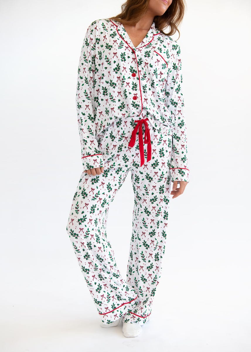 Middle of the Night Button Up - Holiday Bow - Image 6