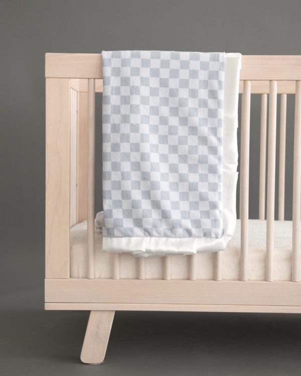 Checkered Silver Blanket