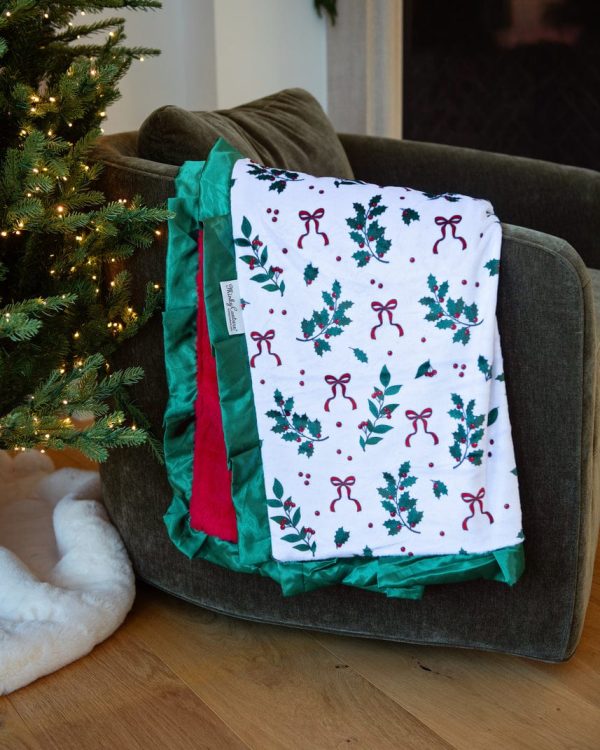 Holly Berries Blanket