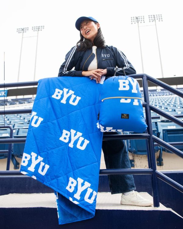 BYU Cougars Hooded Stadium Blanket - Everywhere Blanket