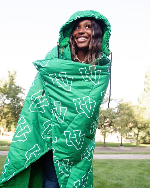 Utah Valley Wolverines Hooded Stadium Blanket - Everywhere Blanket