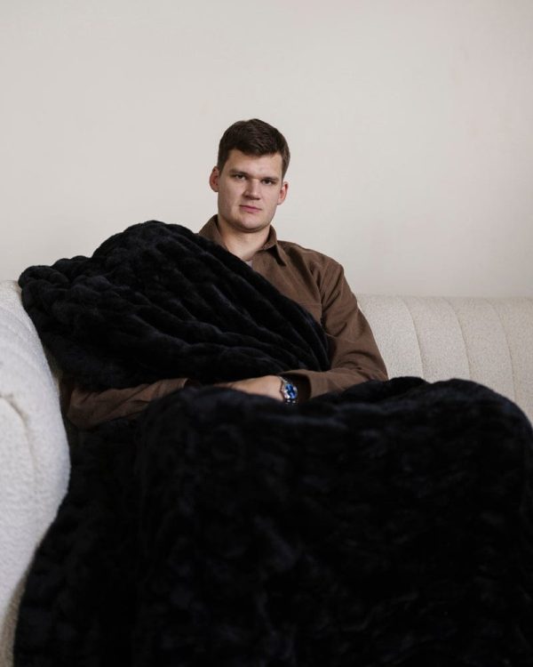 Walker Kessler Biggest Hugs Black Blanket