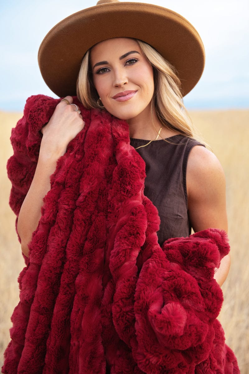 Ultra Sorbet Rhubarb Blanket - Image 2