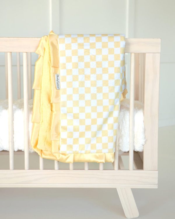 Checkered Banana Blanket