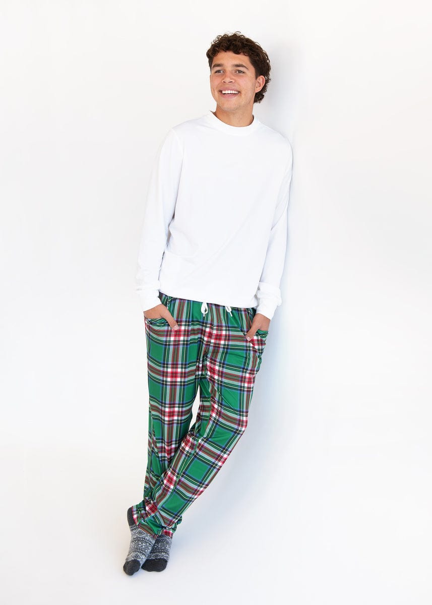 Montage Men's Jogger - Green Plaid - Image 2