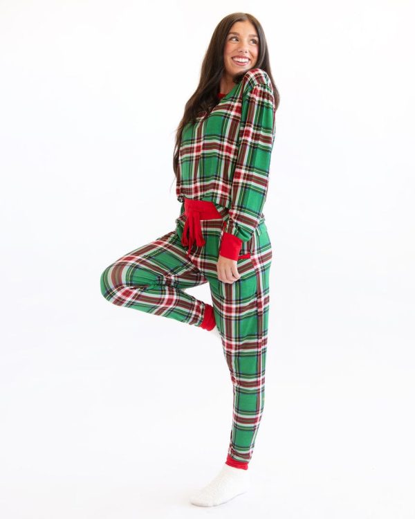 Must be Bamboo - Green Plaid