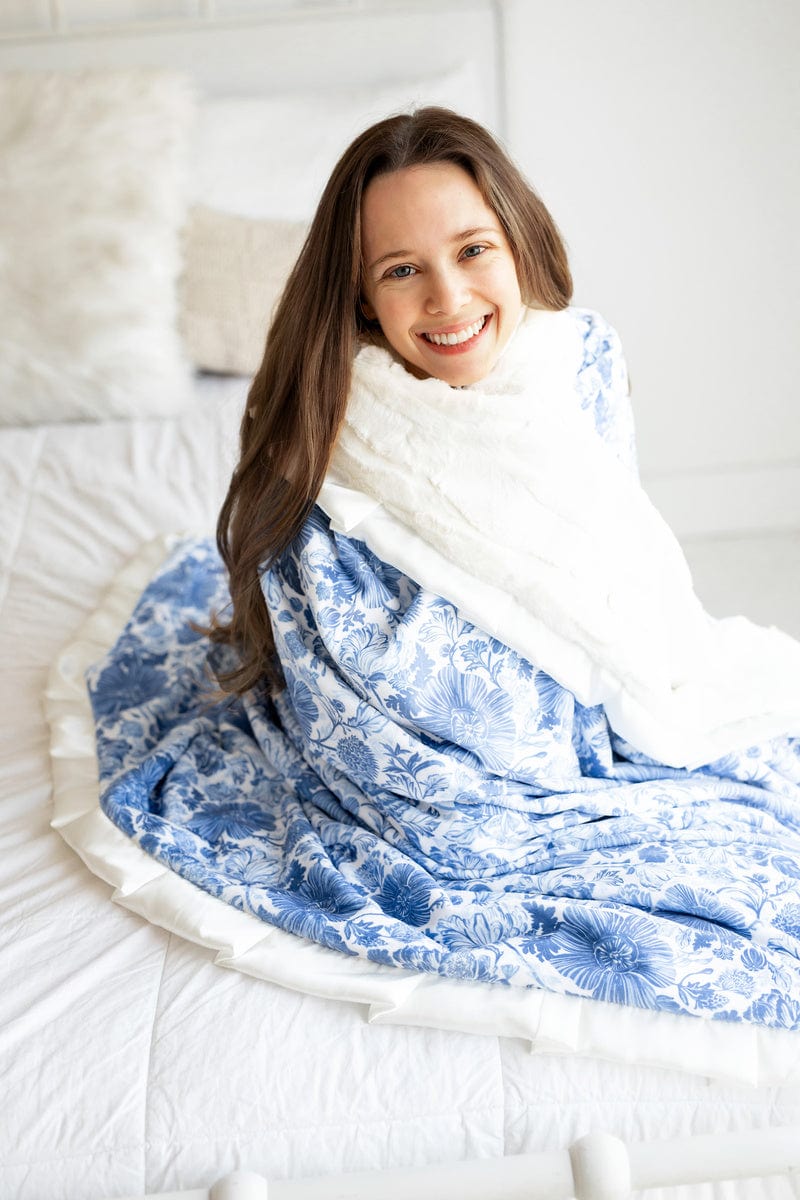 Blue Willow Blanket - Image 4