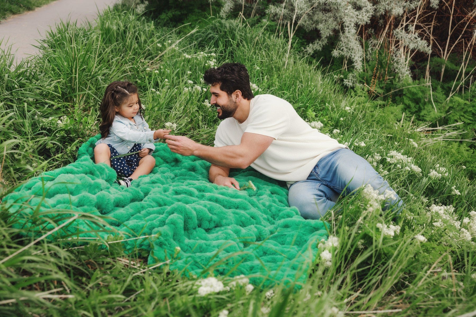 Ultra Sorbet Kelly Green Blanket