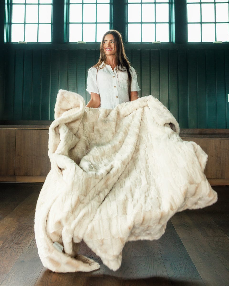 Posh Sorbet Almond Blanket - Image 3