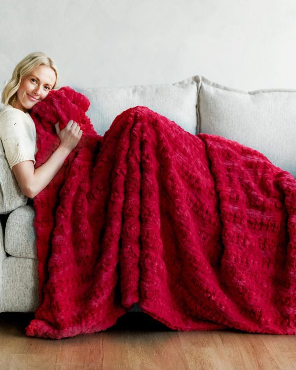 Glossy Ultra Sorbet Red Blanket