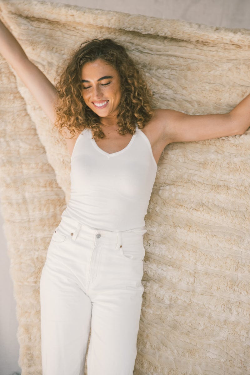 Glossy Ultra Sorbet Angora Blanket - Image 2