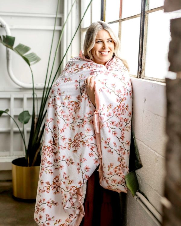 Cherry Blossom Blanket