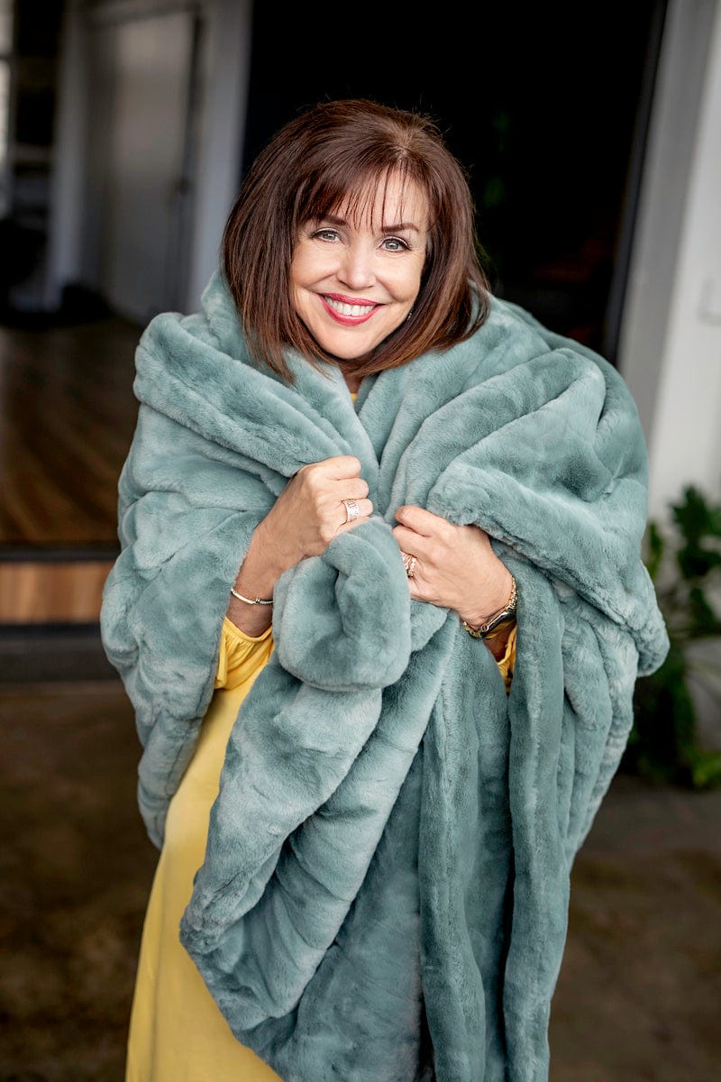 Lush Midnight Mist Blanket - Image 6