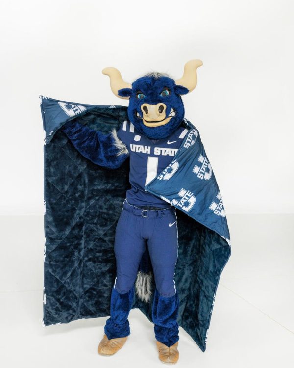 Utah State Aggies Hooded Stadium Blanket - Everywhere Blanket